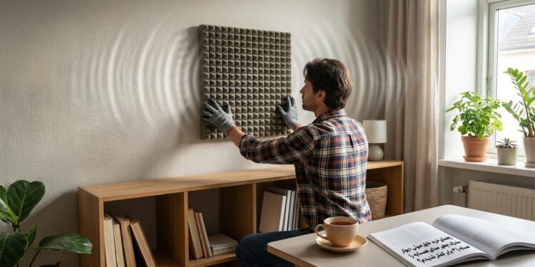 خرید عایق صوتی دیوار مشترک: صدای همسایه ۳ برابر کمتر می شود